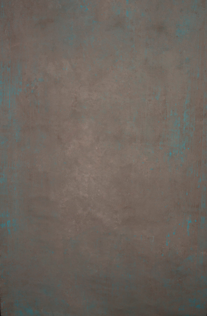 10314 Beige Turquoise Mid Text XS