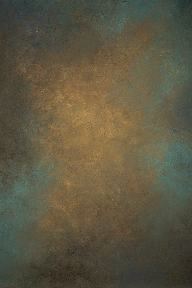 10489 Ochre Tirquize Strong Text M
