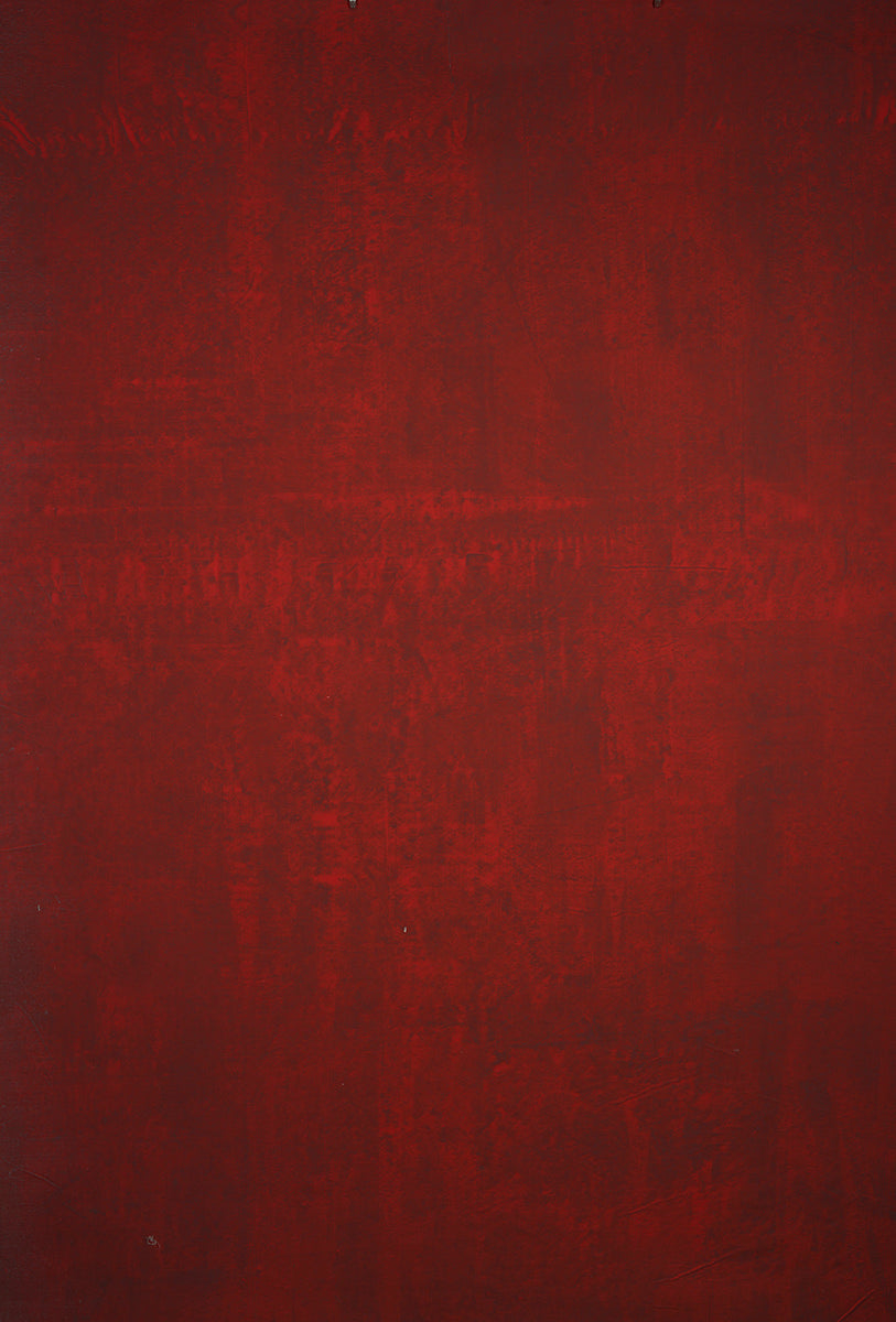 10719 Red Distressed Text M