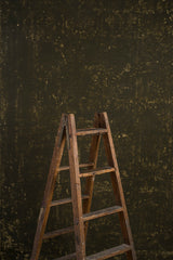 10737 Olive Green Distressed Text ST