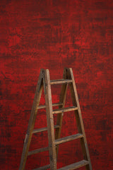 10759 Red Distressed Text L