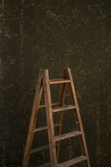 10765 Olive Green Distressed Text L