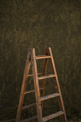 10836 Olive Green Distressed Text M