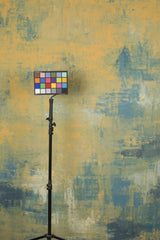 Ochre Blue Backdrop Strong Text L 11346