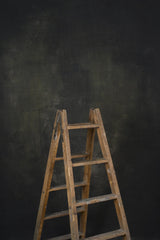 12093 Dark Green Grey Distressed Text L