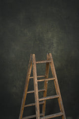 12094 Dark Green Grey Distressed Text L