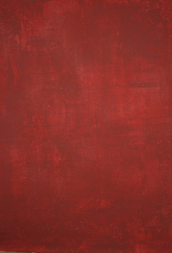 12129 Red Distressed Text L