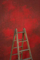 12130 Red Distressed Text L
