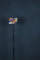 12139 Blue Distrssed Text L