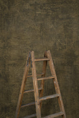 12200 Olive Green Distressed Text M