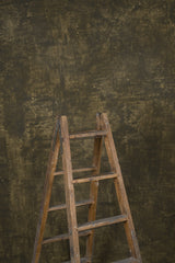 12203 Olive Green Distrssed Text M