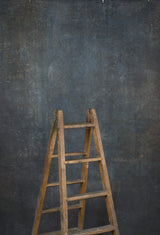 12477 Blue Brown Distressed Text M