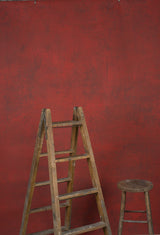1267 Red Distressed Text L+