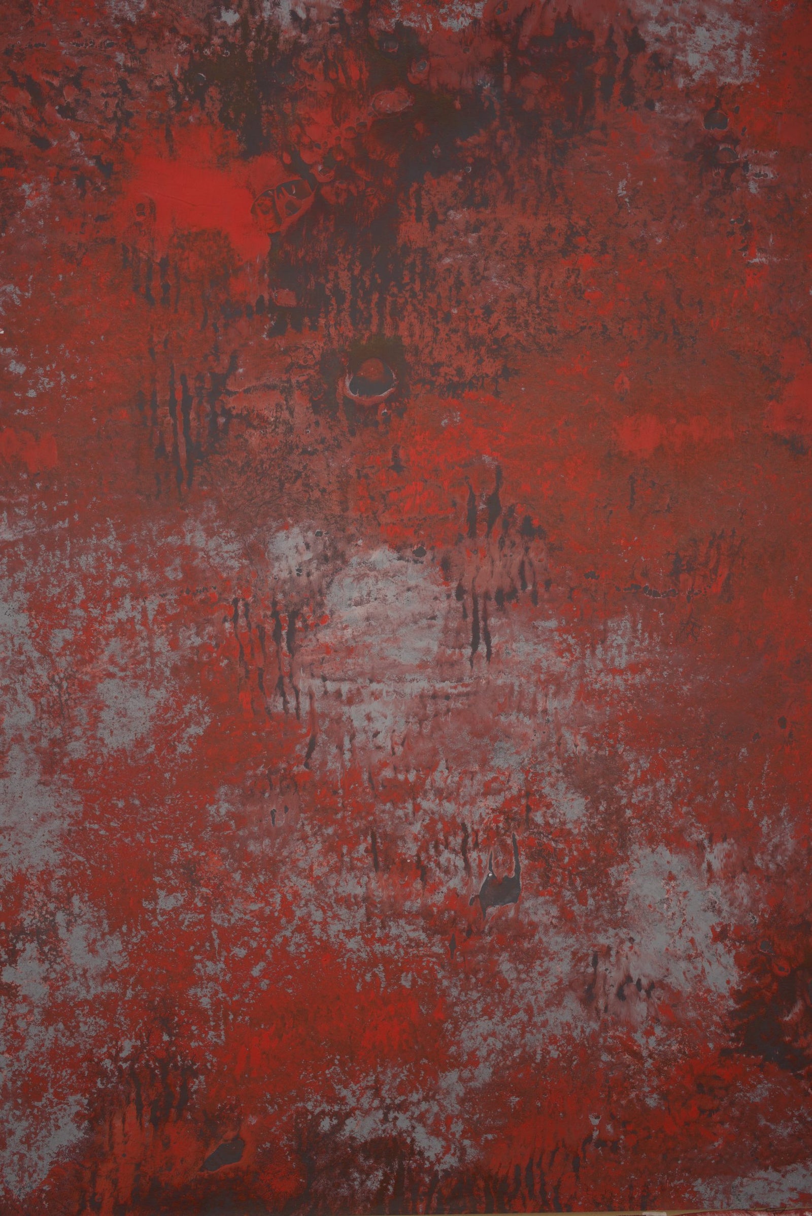 12828 Red Grey Strong Text L
