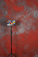 12842 Red Grey Strong Text L