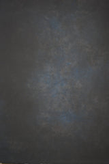 12851 Blue Brown Distressed Text L