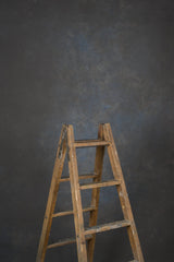 12851 Blue Brown Distressed Text L