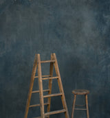 1286 Blue Distressed Text L+