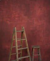 1288 Red Distressed Text L+