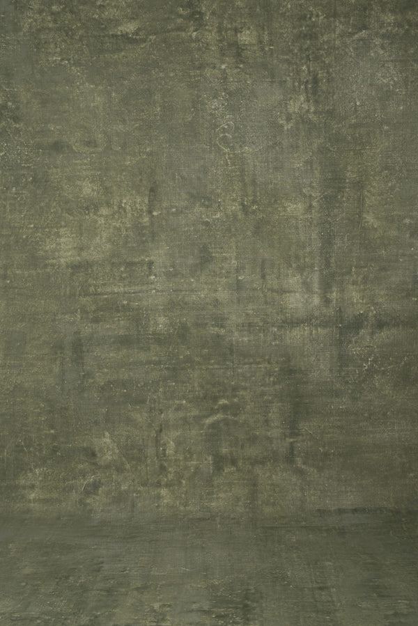 1292 Green Distressed Text XL