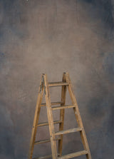 14173 Brown Blue Distressed Text M
