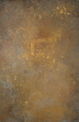 14257 Gold Brown Strong Text XS
