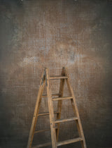 14433 Brown Tirquize Distressed Text L