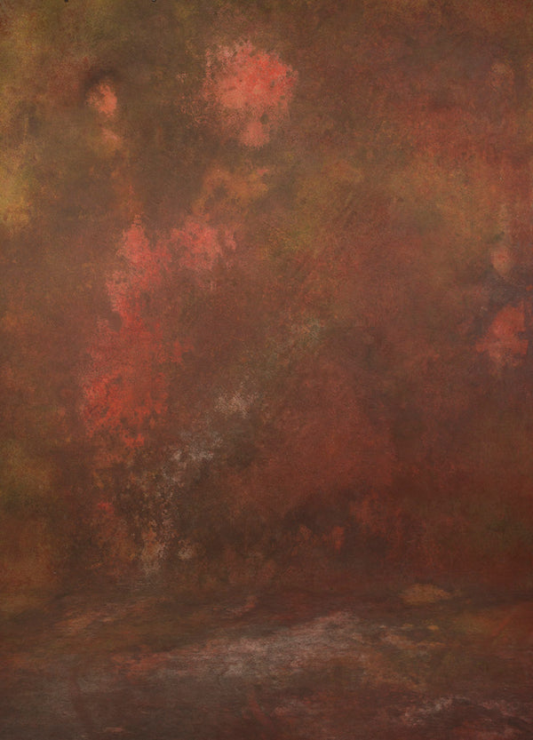 1467 Red Strong Text XL Size Hand Painted Backdrops