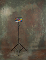 1468 Green Brown Strong Text XL Size Hand Painted Backdrops