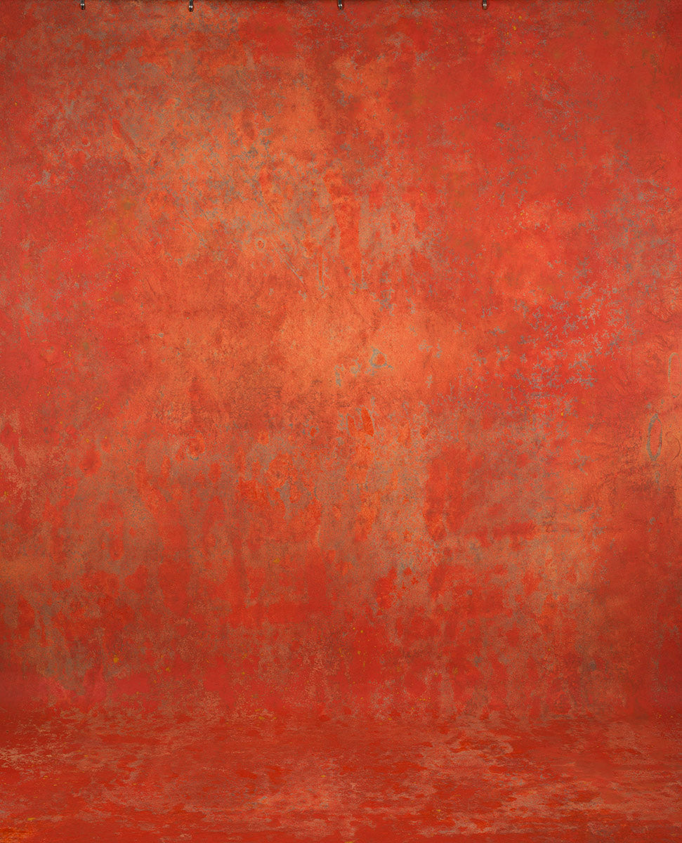 1469 Red Strong Text XL Size Hand Painted Backdrops