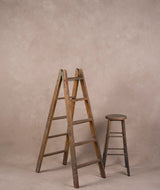 1470 Beige Mid Text XL Size Hand Painted Backdrops
