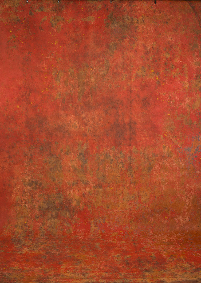1471 Red Strong Text XL Size Hand Painted Backdrops