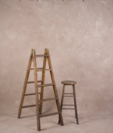1472 Beige Mid Text XL Size Hand Painted Backdrops