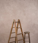 1477 Beige Mid Text L+ Size Hand Painted Backdrops