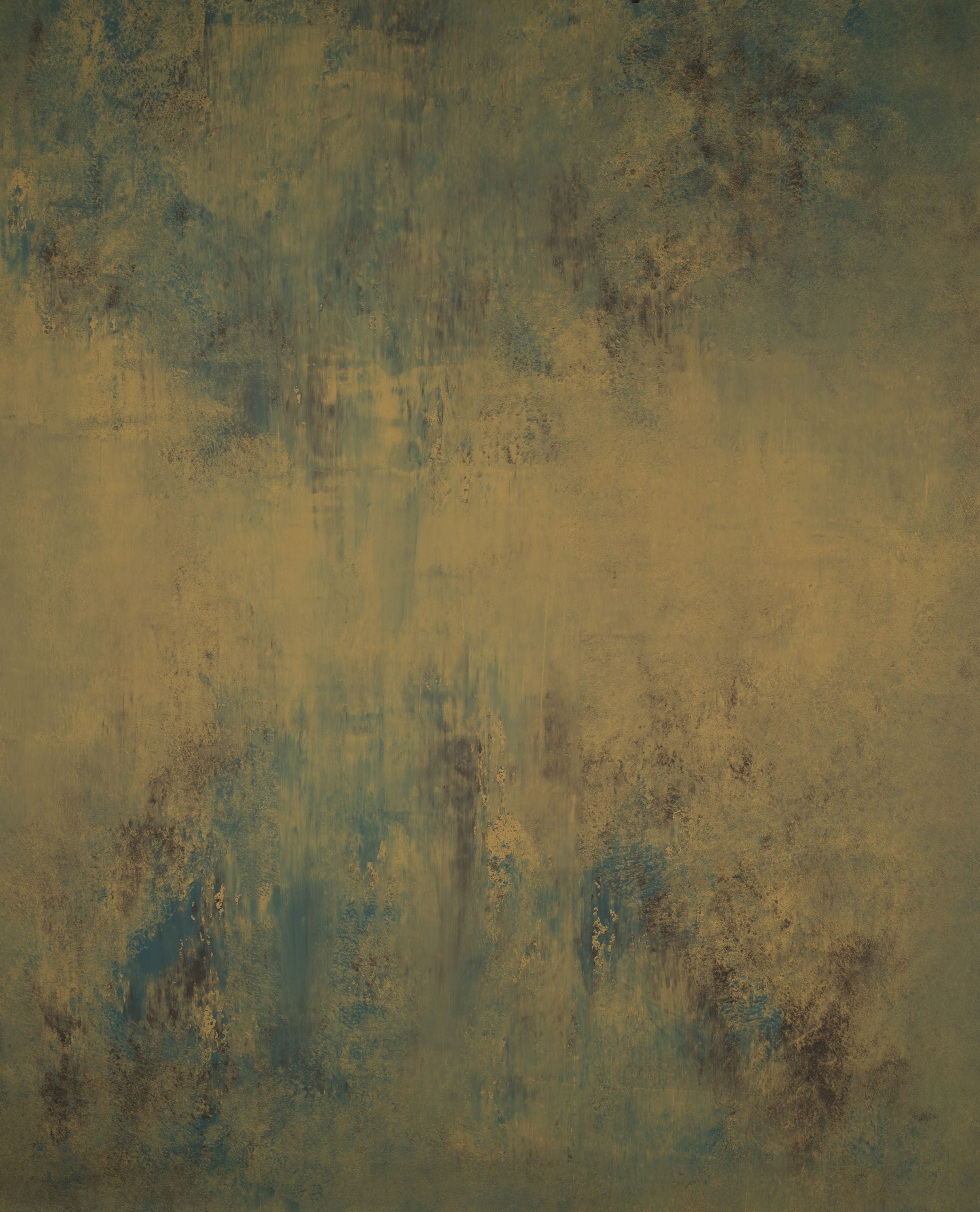 14816 Ochre Blue Strong Text L
