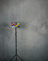 Hand Painted Backdrop Grey Mid Text 15345 L Size