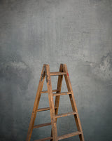 Hand Painted Backdrop Grey Mid Text 15345 L Size