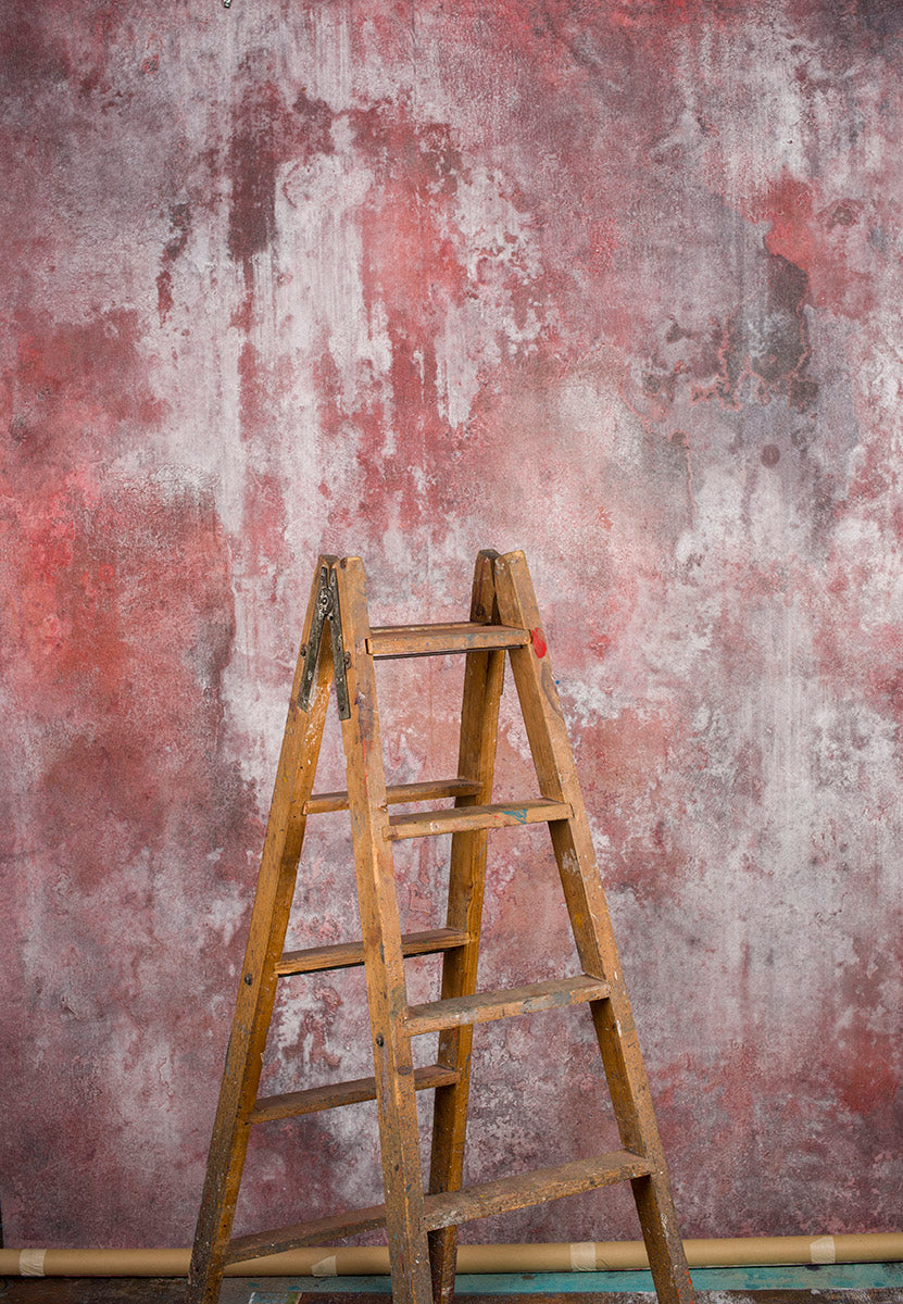 Hand Painted Pink Backdrop - Strong Texture - Large - 15346