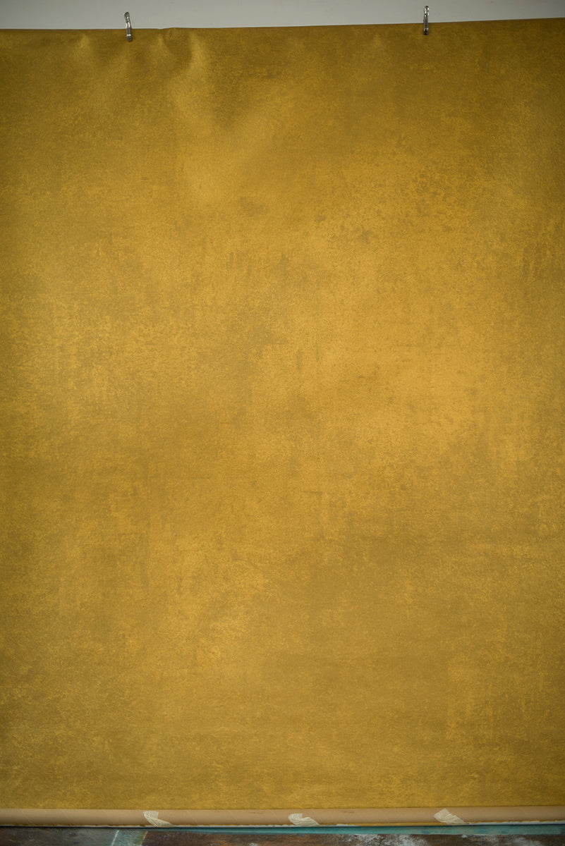 Gold Hand Painted Backdrop Mid Text Large Size 15352