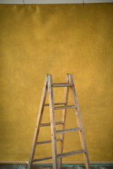 Gold Hand Painted Backdrop Mid Text Large Size 15352