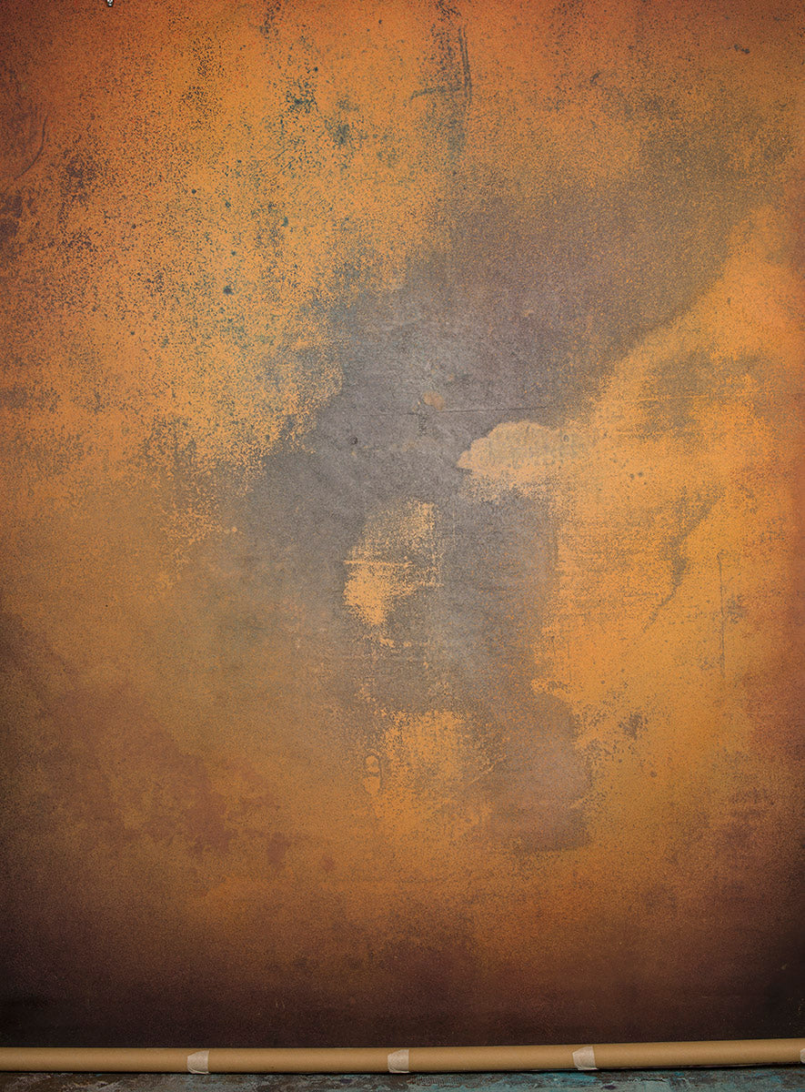 Grey Ochre Hand Painted Strong Text Large Size 15354