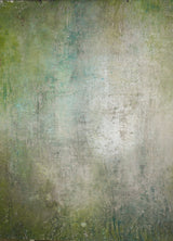 Green Grey Blue Hand Painted Backdrop Strong Text Large Size 15358