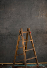 Grey Hand Painted Backdrop Mid Text Large Size 15359