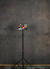 Grey Hand Painted Backdrop Mid Text Large Size 15359