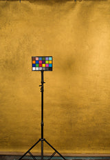 GOLD Hand Painted Backdrop Mid Text Large Size 15361