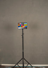 Warm Grey Hand Painted Backdrop Mid Text Large Size 15363