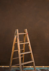 Brown Hand Painted Backdrop Mid Text Large Size 15368