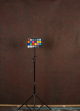 Red Hand Painted Backdrop Mid Text Large Size 15377