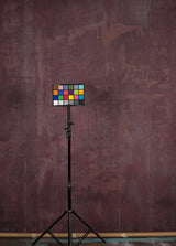 Purple Hand Painted Backdrop Strong Text Large Size 15379