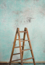 Tirquize Hand Painted Backdrop Strong Text Large Size 15381
